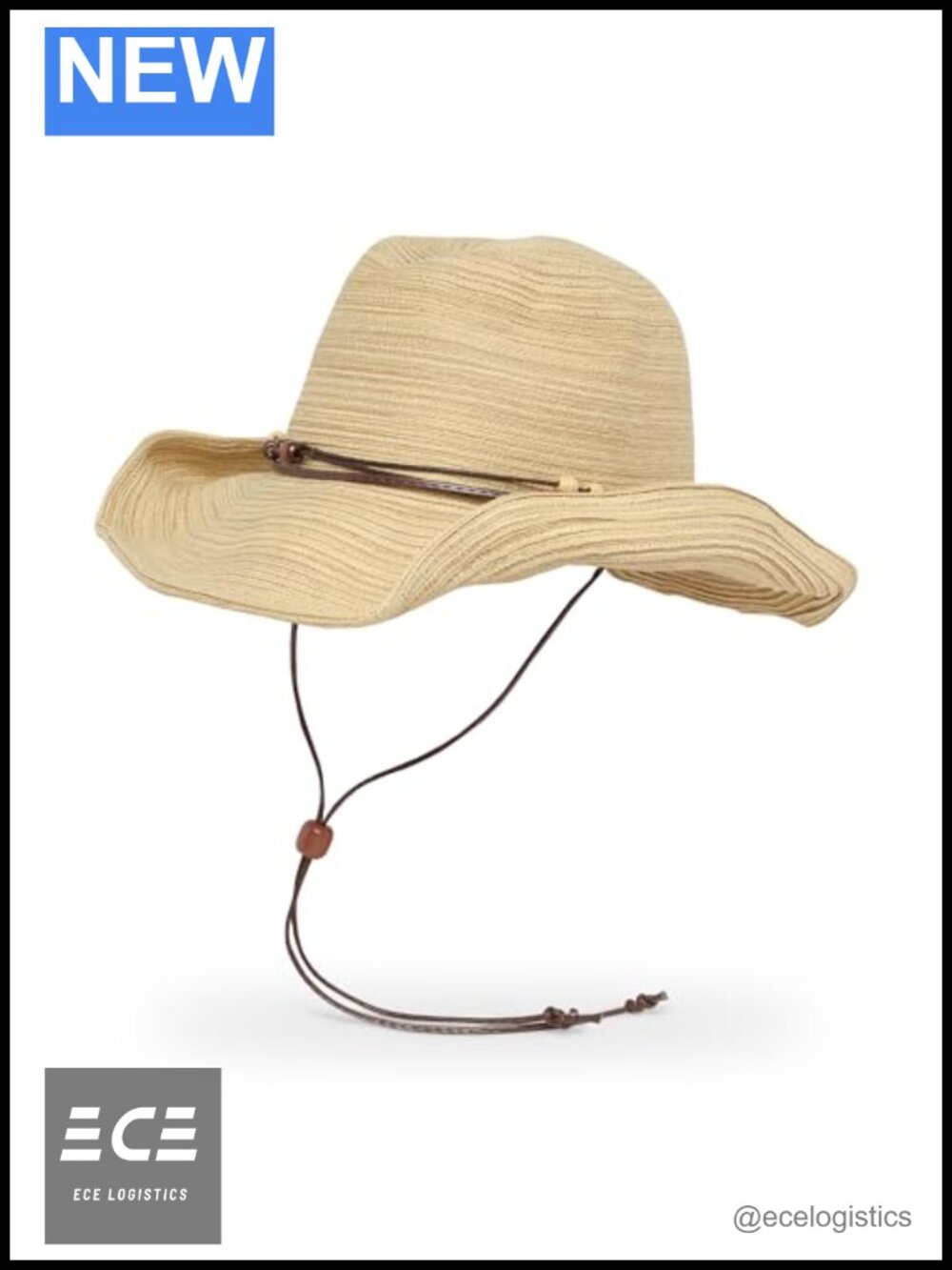 Sunset Hat UPF 50+ Shapeable Brim Western Sun Hat Adjustable Chinstrap